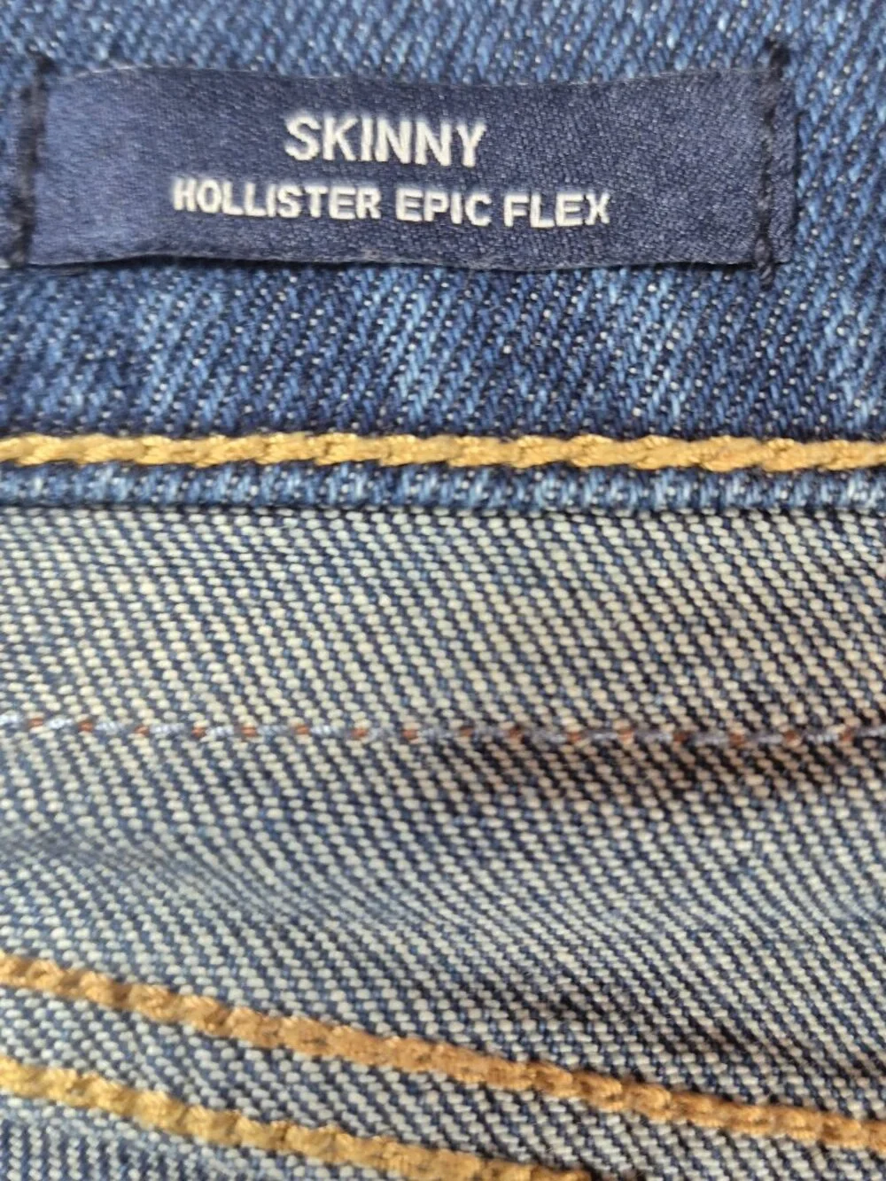 Hollister Men's 31x32 Jeans - Epic Flex Distressed Denim Jeans